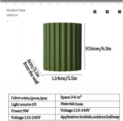 Simple LED Wall Sconce – Warm Ambient Up Down Lighting