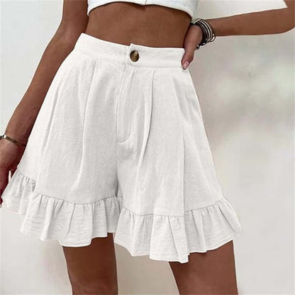 Lightweight Summer Ruffle Shorts