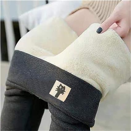 Comfortable Women's Leggings with Cuffed Hem Detail