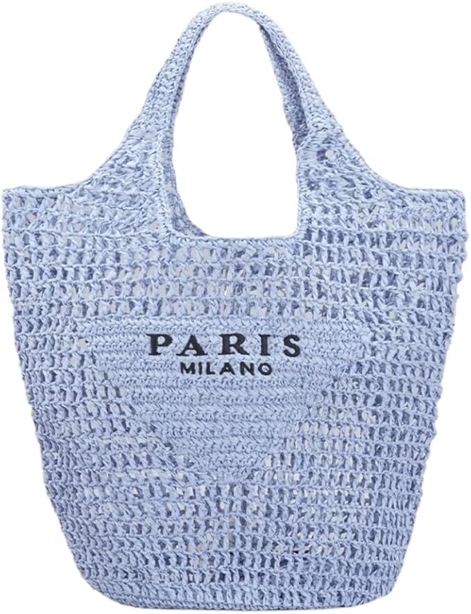 Alexandra | Casual Straw Tote Weave Shoulder Bags