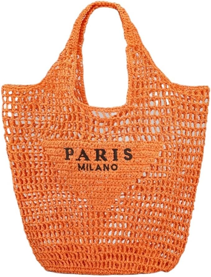 Alexandra | Casual Straw Tote Weave Shoulder Bags