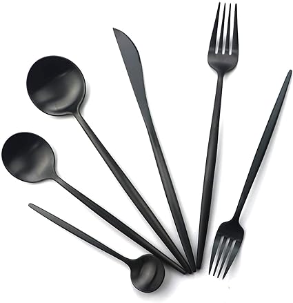 Modern 36-Piece Stainless Steel Cutlery Set