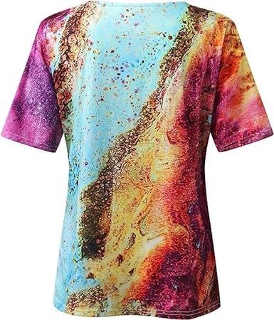 Ladies Comfortable V-Neck Summer T-Shirt
