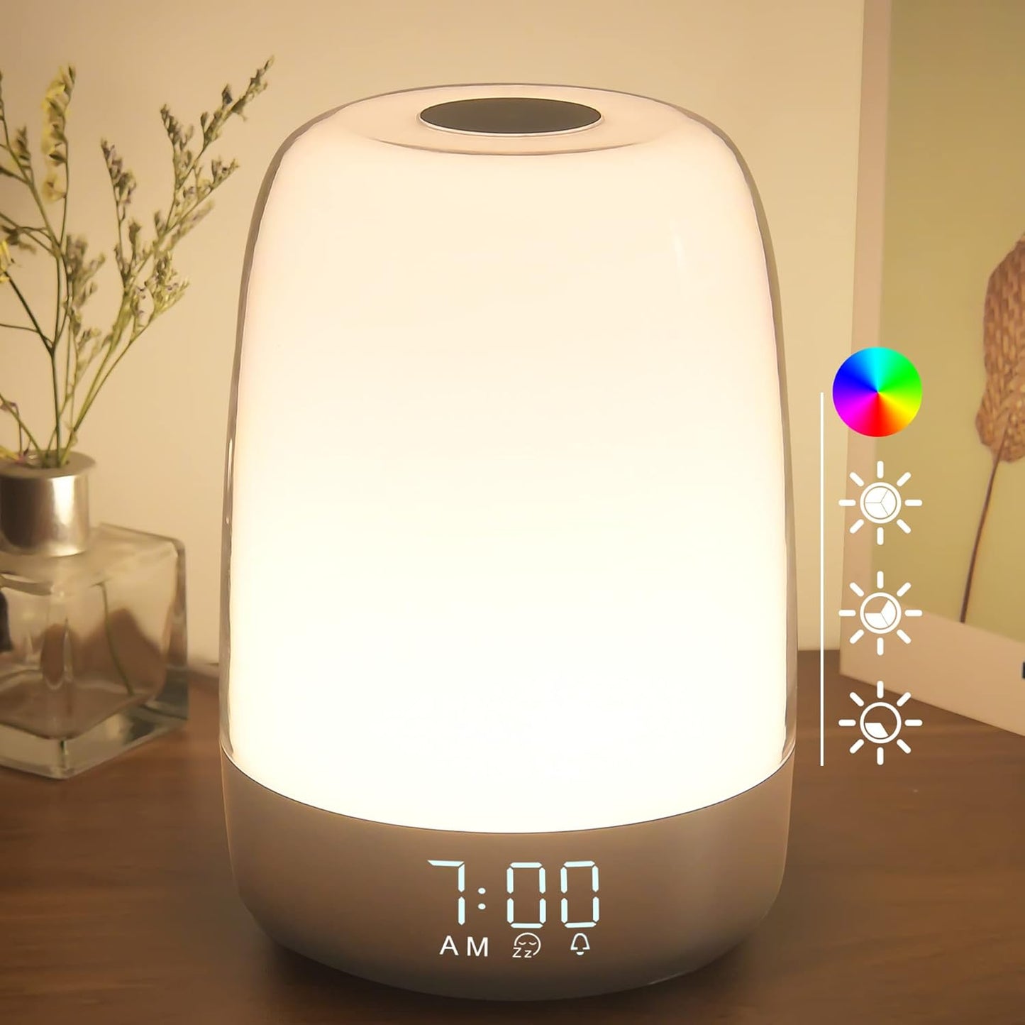 Simulated Sunrise Lamp with Soothing Sounds - Luxivelle