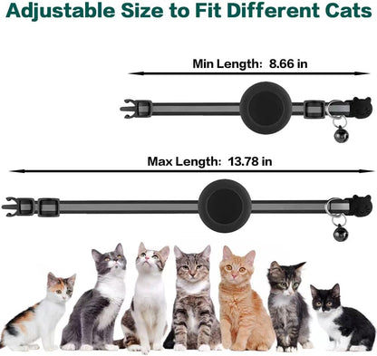 Adjustable Pet Collar with Quick Release – Reflective & Tracker Friendly