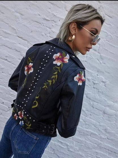 Vintage Floral Pattern Women's Jacket