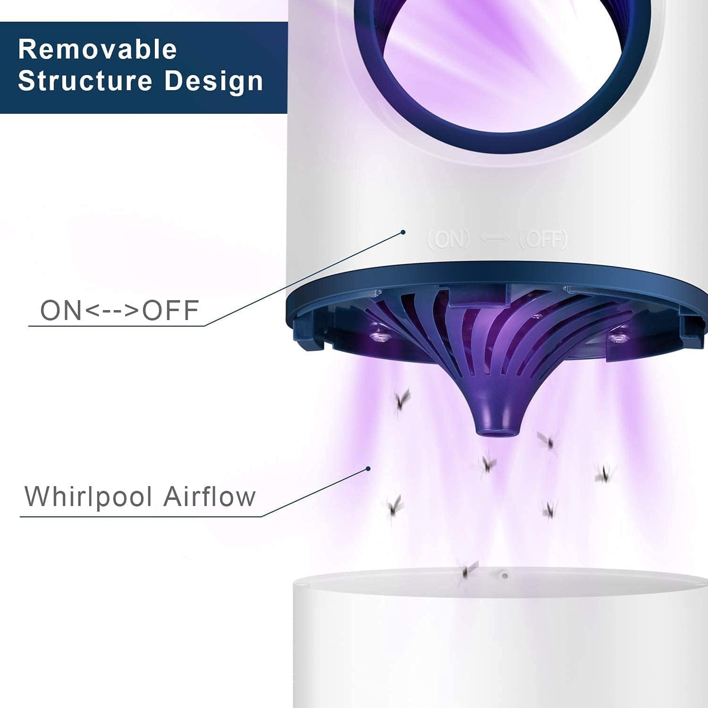 Effective Outdoor Insect Mosquito Trap Killer Lamp