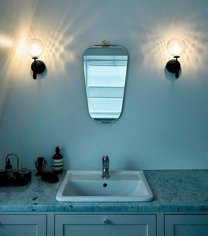 Stylish Glass Wall Light Fixture