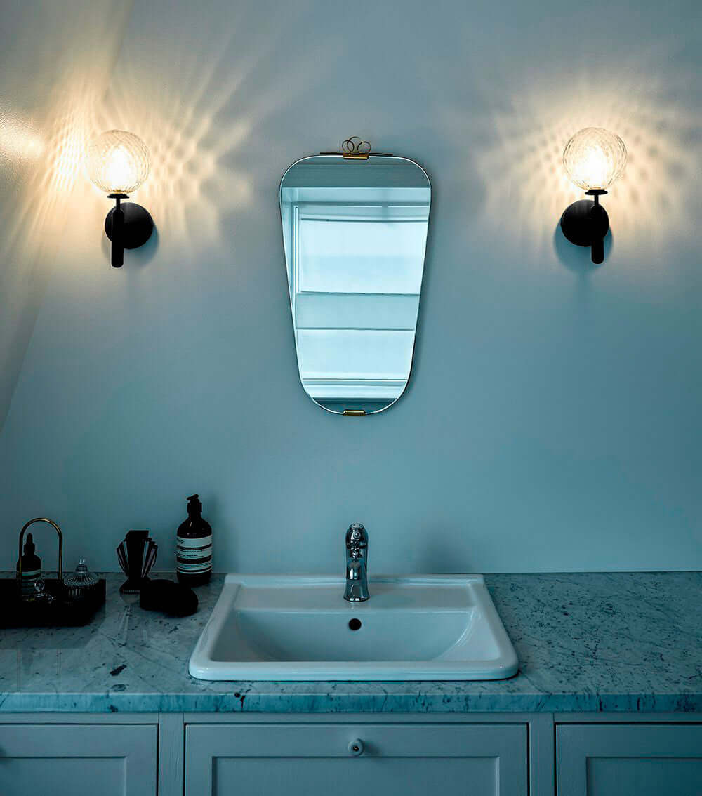 Stylish Glass Wall Light Fixture