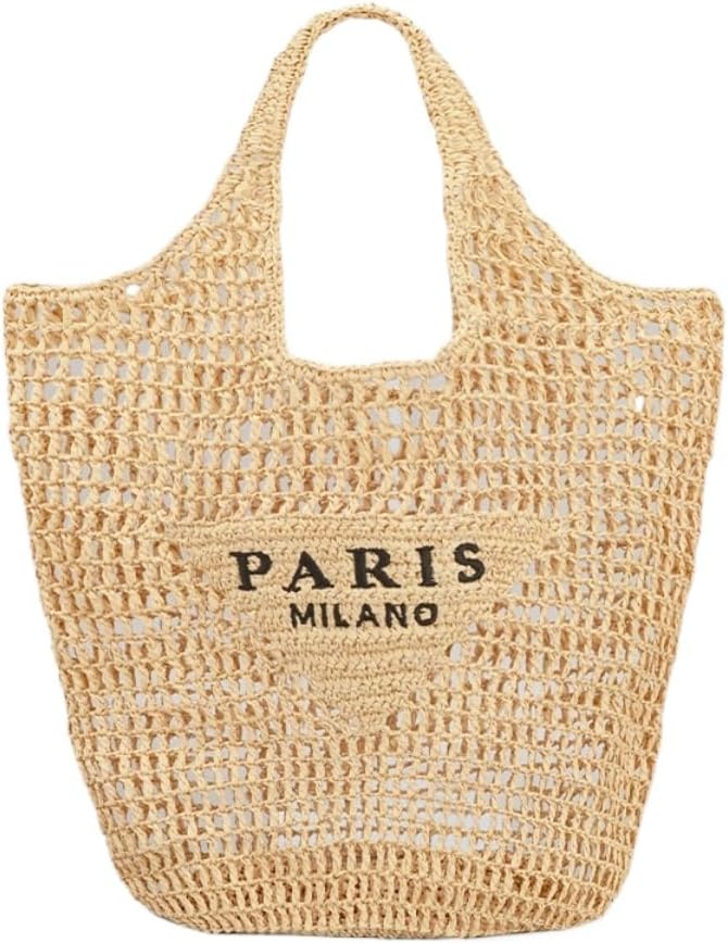 Alexandra | Casual Straw Tote Weave Shoulder Bags