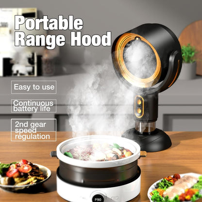 Compact Electric Range Hood - Efficient and Space Saving