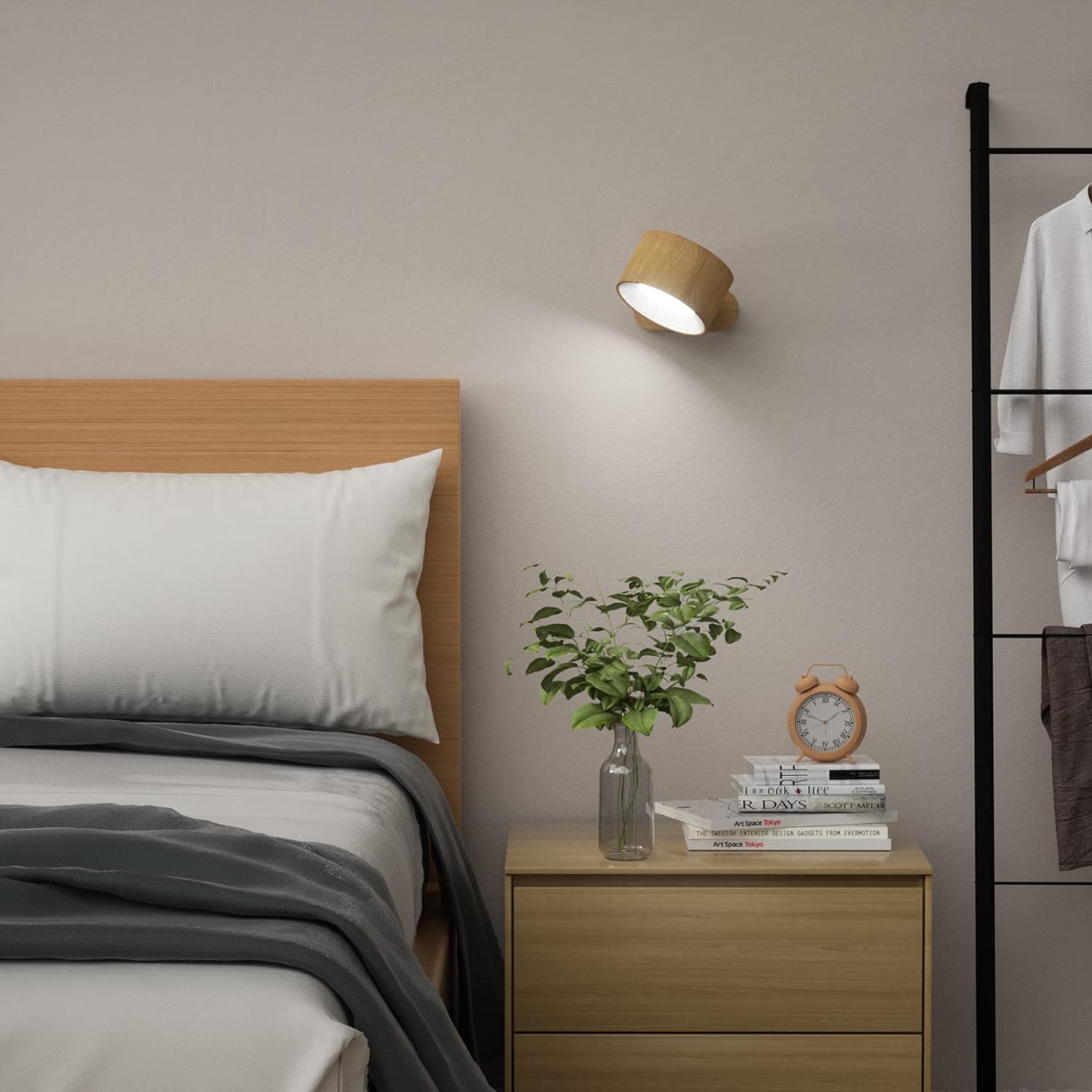 Bright Wireless LED Wall Light with Remote Timer - Luxivelle