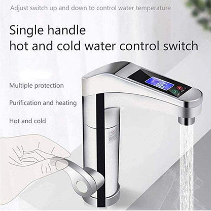Fast Instant Hot Water Faucet with LED Temperature Control