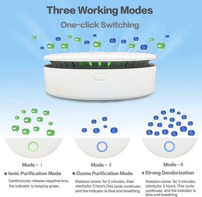Compact Air Purifier for Home and Pet Odors