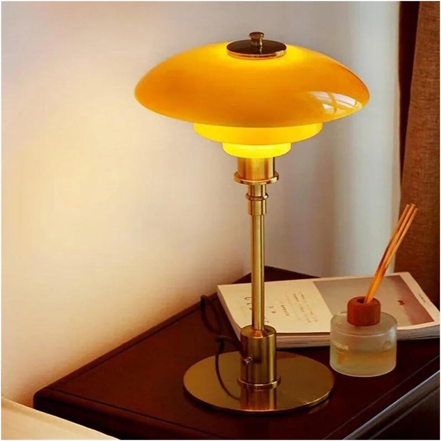 Simple Chic Glass LED Table Light