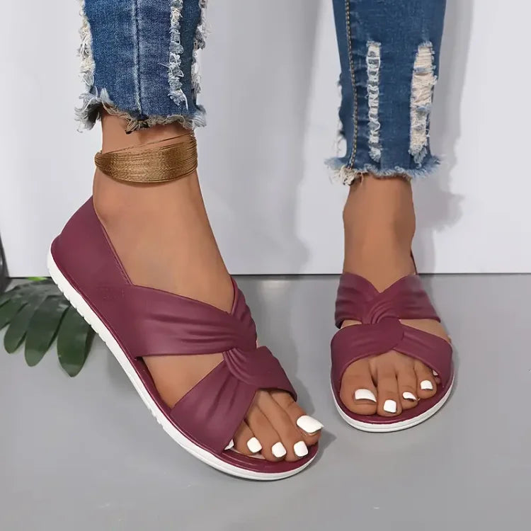 Elegant Braided Sandals for Ladies