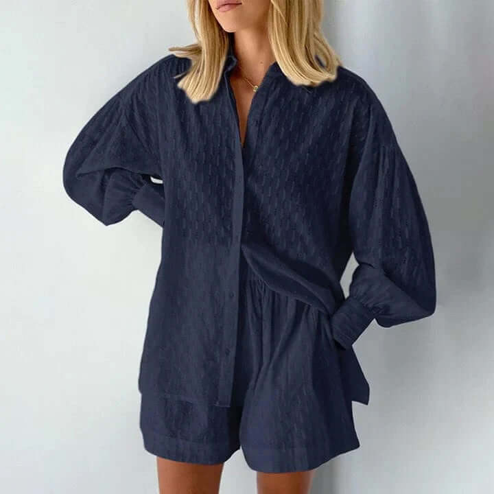 Summer Linen Pantsuit for Women