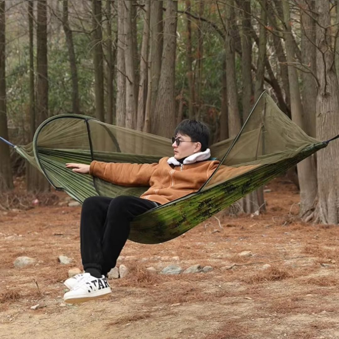 Portable Bug Free Hammock with Net