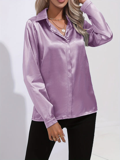 Ladies Classic Point Collar Shirt