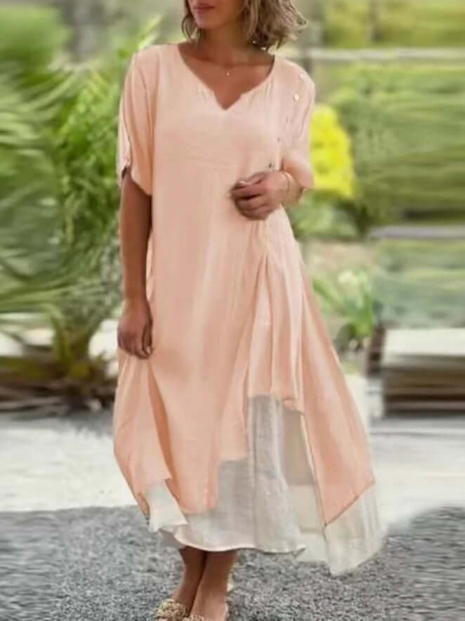 Trendy Open Neck Sundress