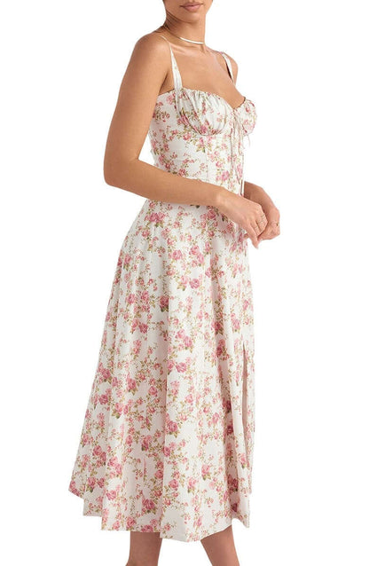 Fashionable Graphic Corset Dress