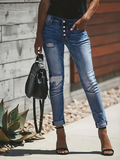 Comfortable Fit Women's Skinny Jeans