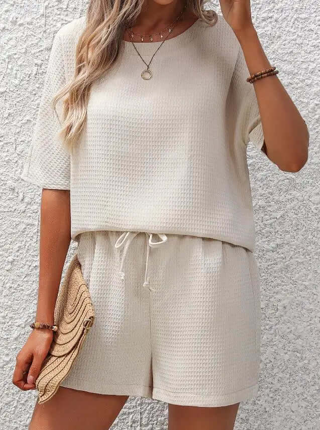 Comfortable Casual 2 Piece Loungewear Set