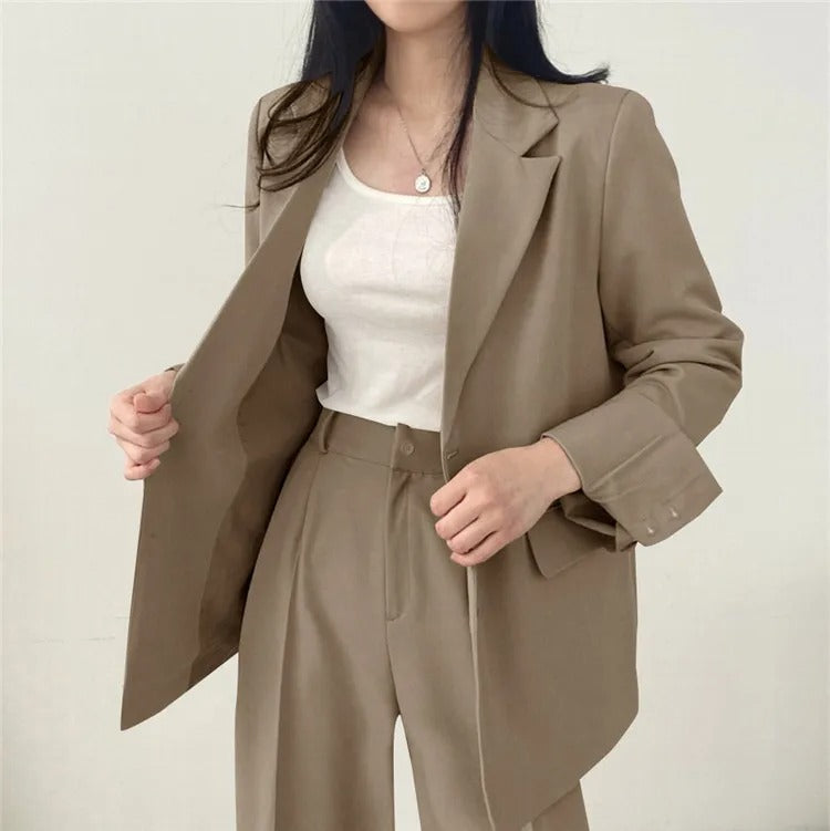 Ladies' Suit Jacket and Trousers Outfit
