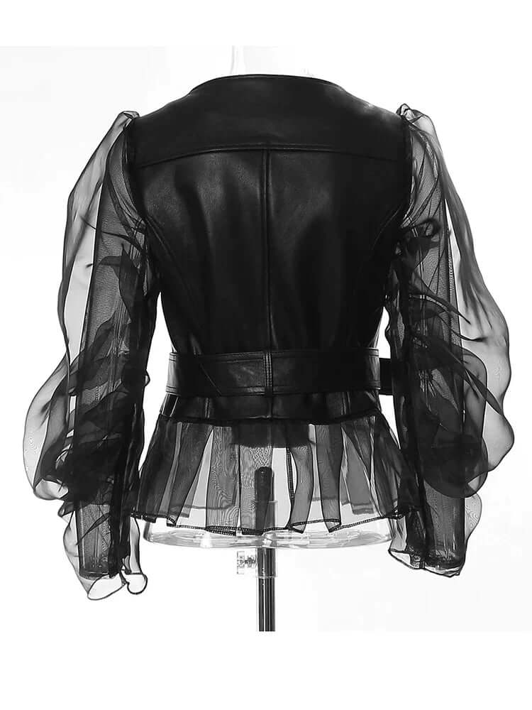 Lightweight Women's Ventilated Biker Jacket