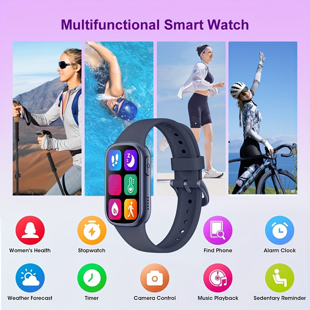 Waterproof Fitness Smartwatch - Long Lasting Activity Tracker