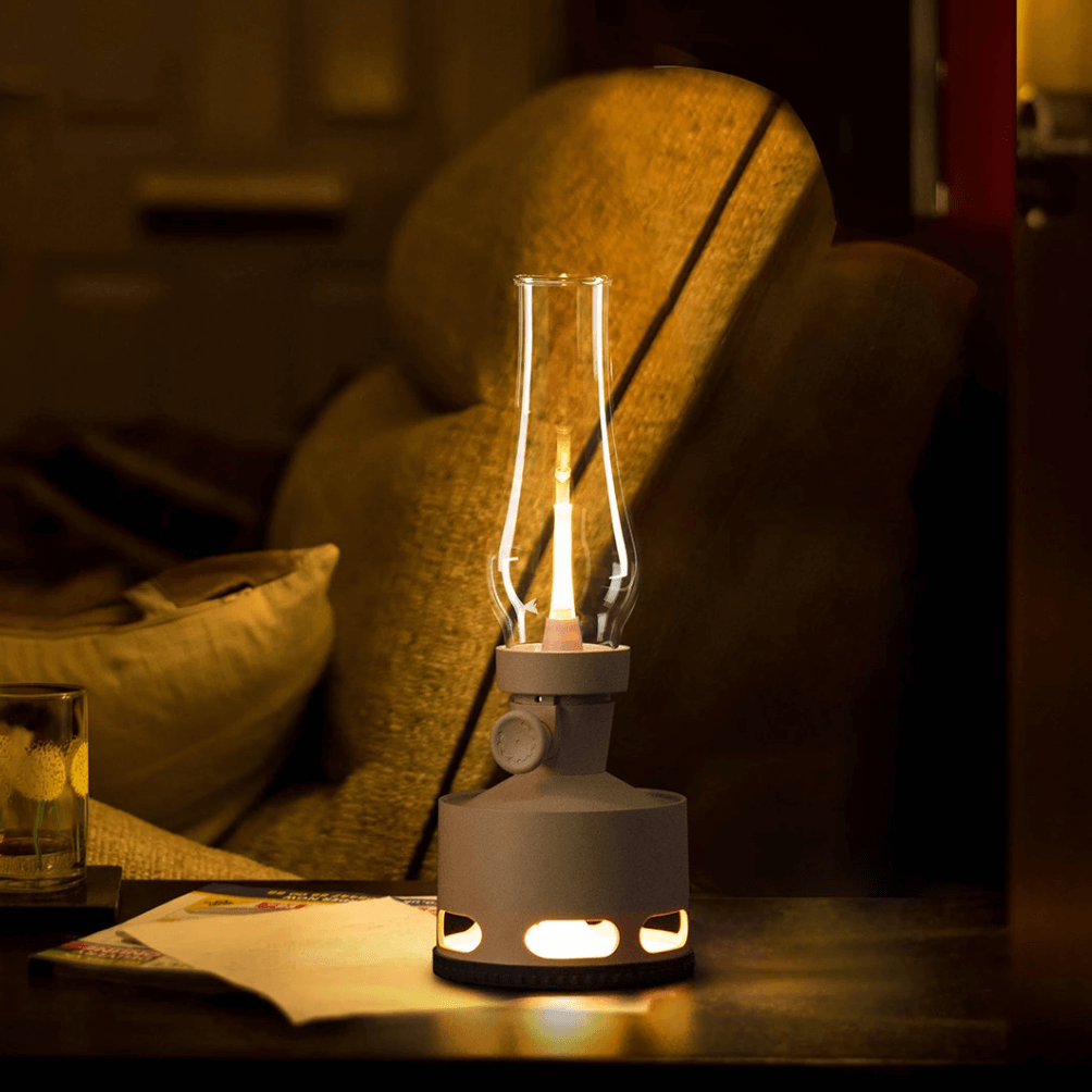 Retro LED Lantern - Rechargeable USB Powered