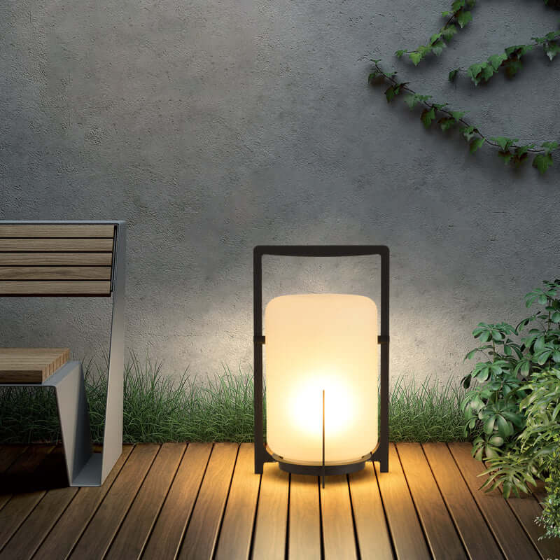 Outdoor Glass Solar Powered Garden Light