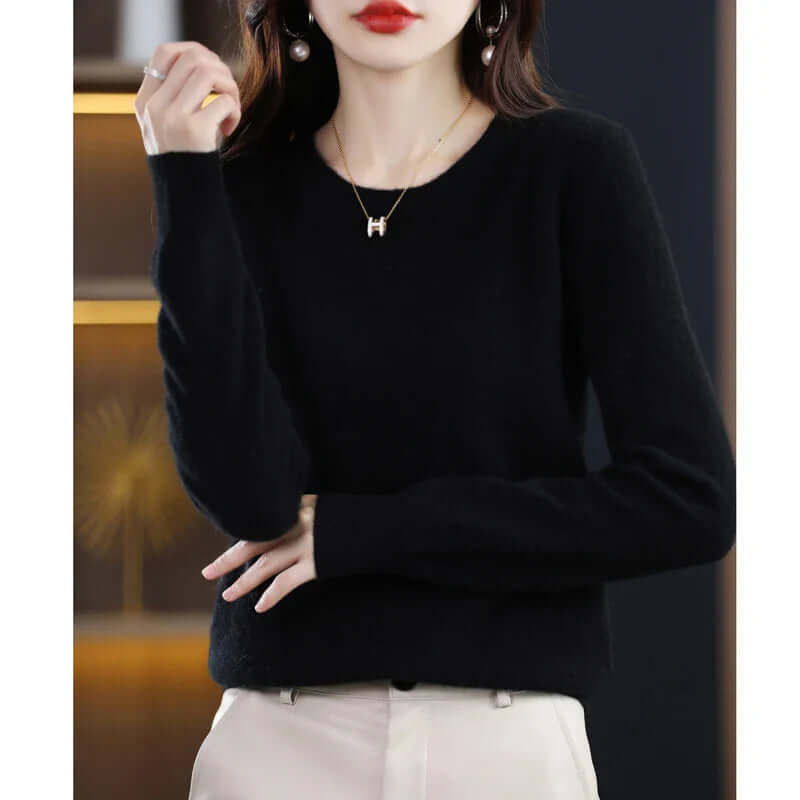 Soft Luxury Cashmere Crew Sweater