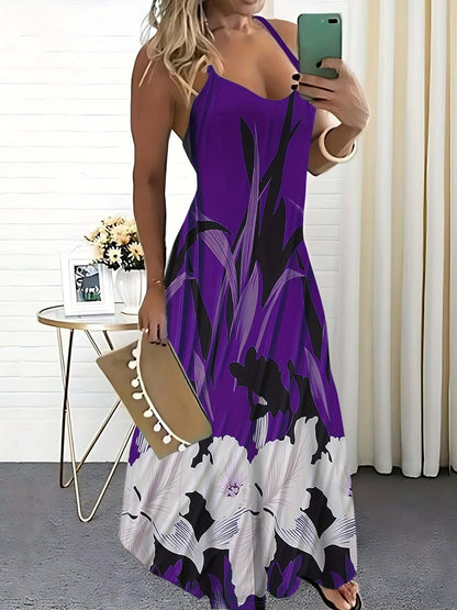 Pretty Summer Sundress with Thin Straps