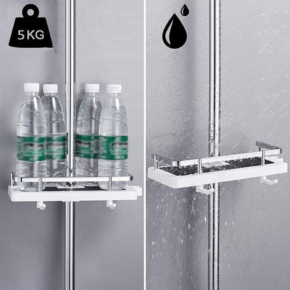 Easy Install Shower Caddy - Compact Bathroom Shelf
