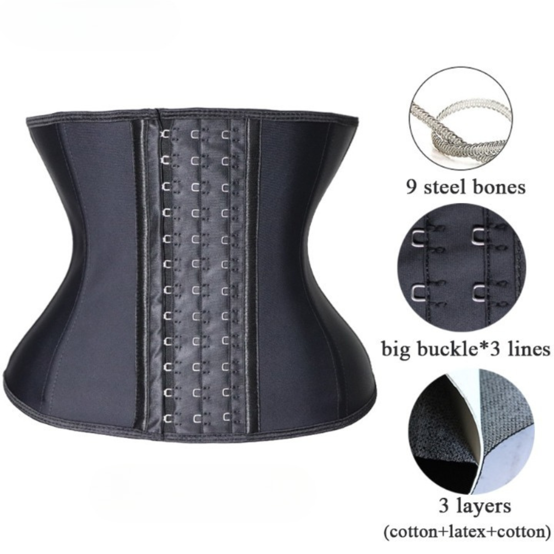Slimming Black Waist Cincher Shapewear