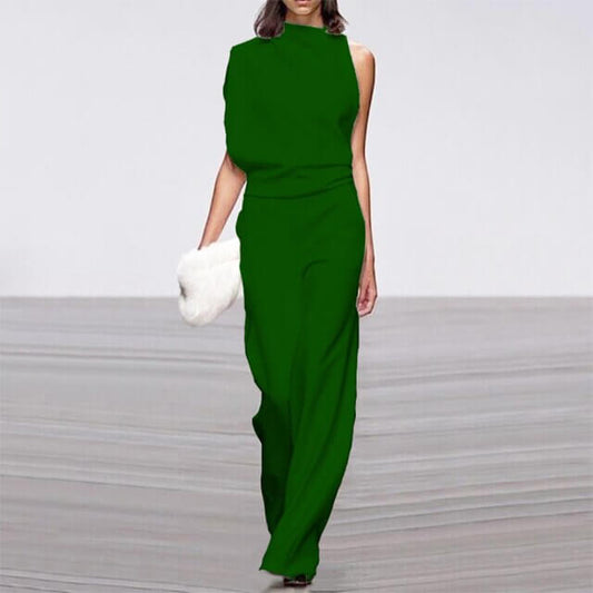 Chic Ladies' Warm Weather Jumpsuit - Luxivelle