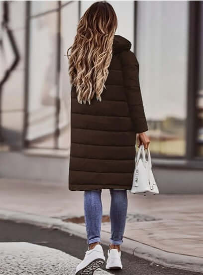 Warm Insulated Ladies Parka Jacket