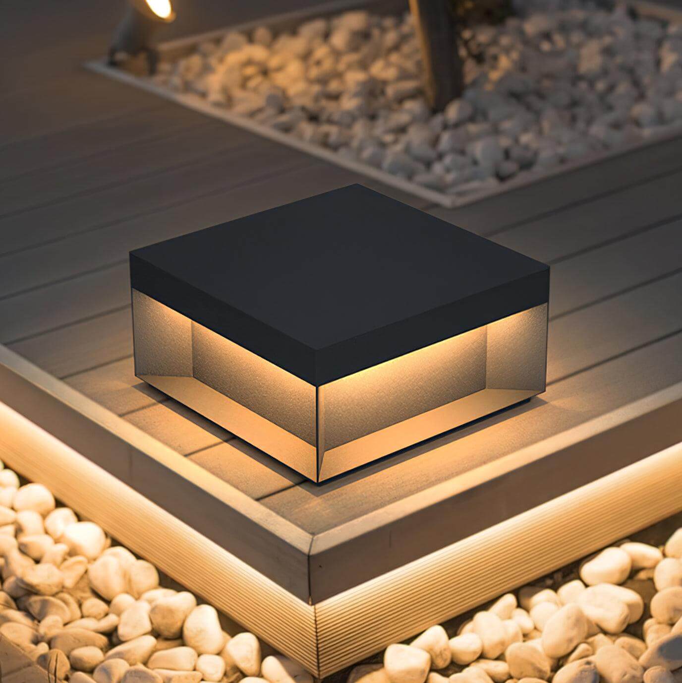 Waterproof Garden Post Lamp - Durable Outdoor Light