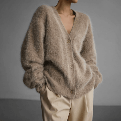 Soft Women's Knitted Sweater Cardigan