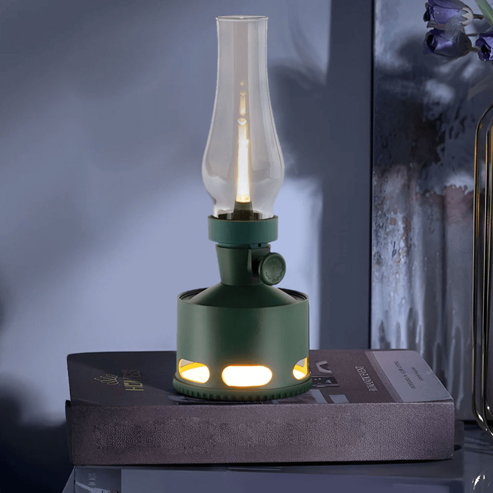 Retro LED Lantern - Rechargeable USB Powered