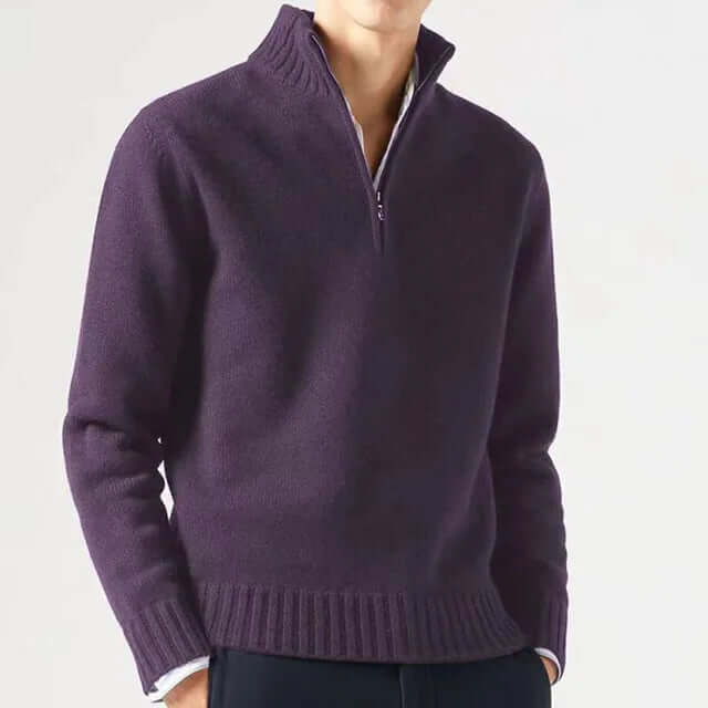 Men's Lightweight Thermal Pullover Sweater