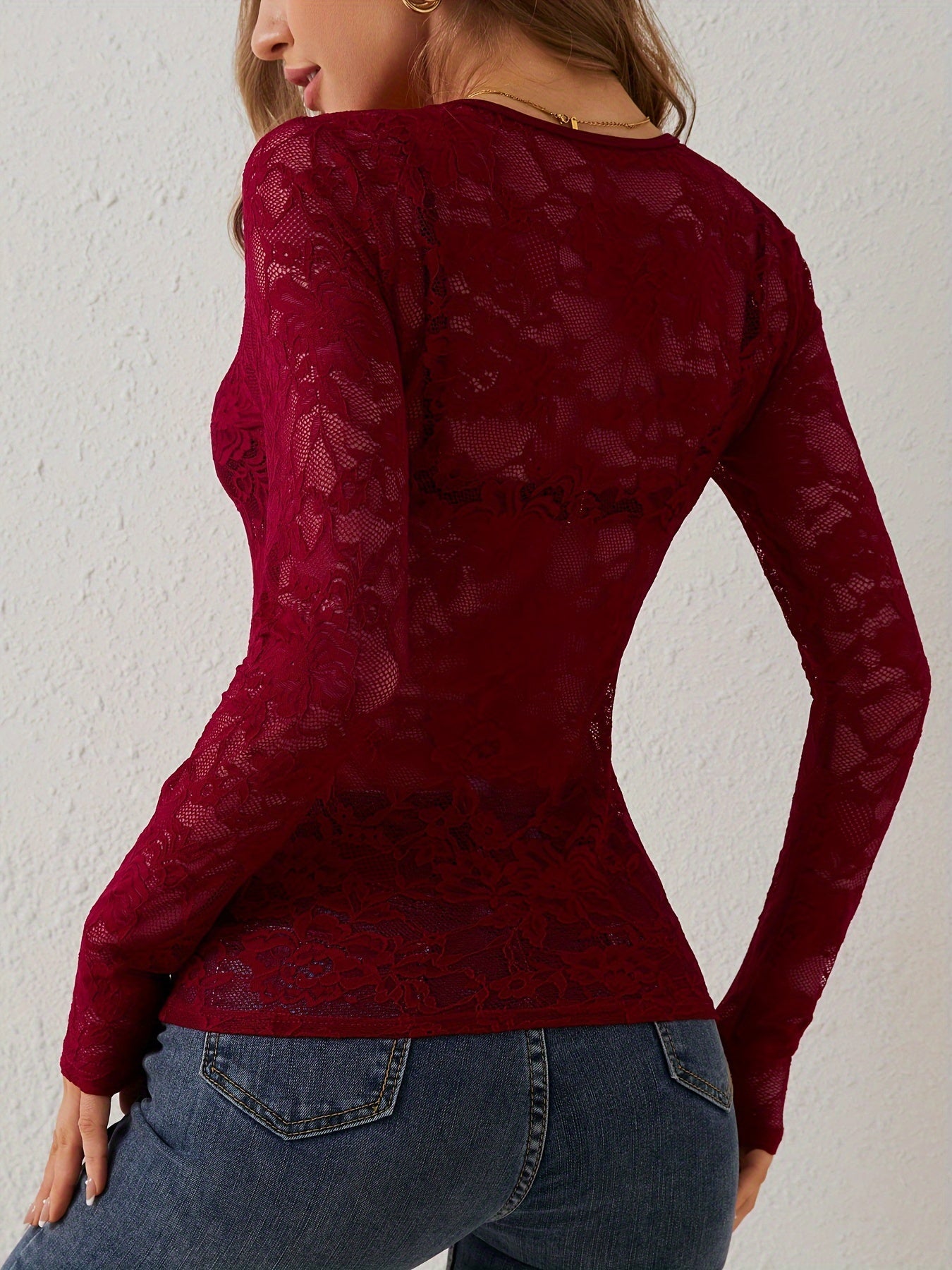 Delicate Floral Blouse for Women