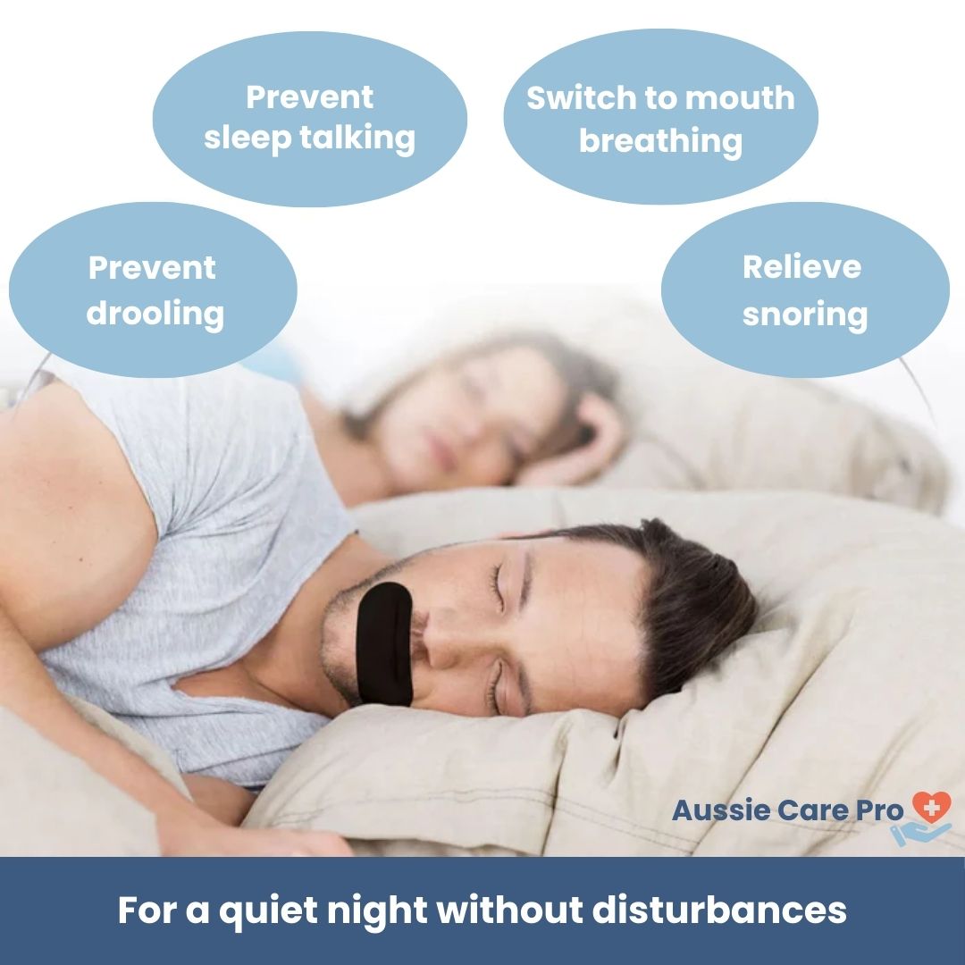 Snore Reducing Mouth Strip for Peaceful Sleep