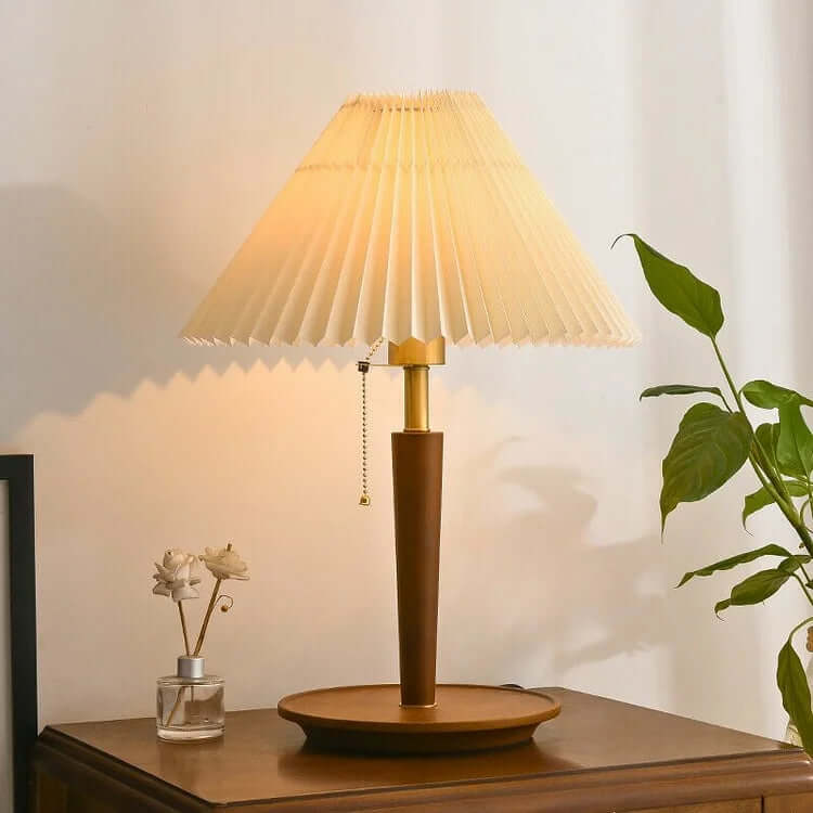 Folded Wooden Desk Lamp