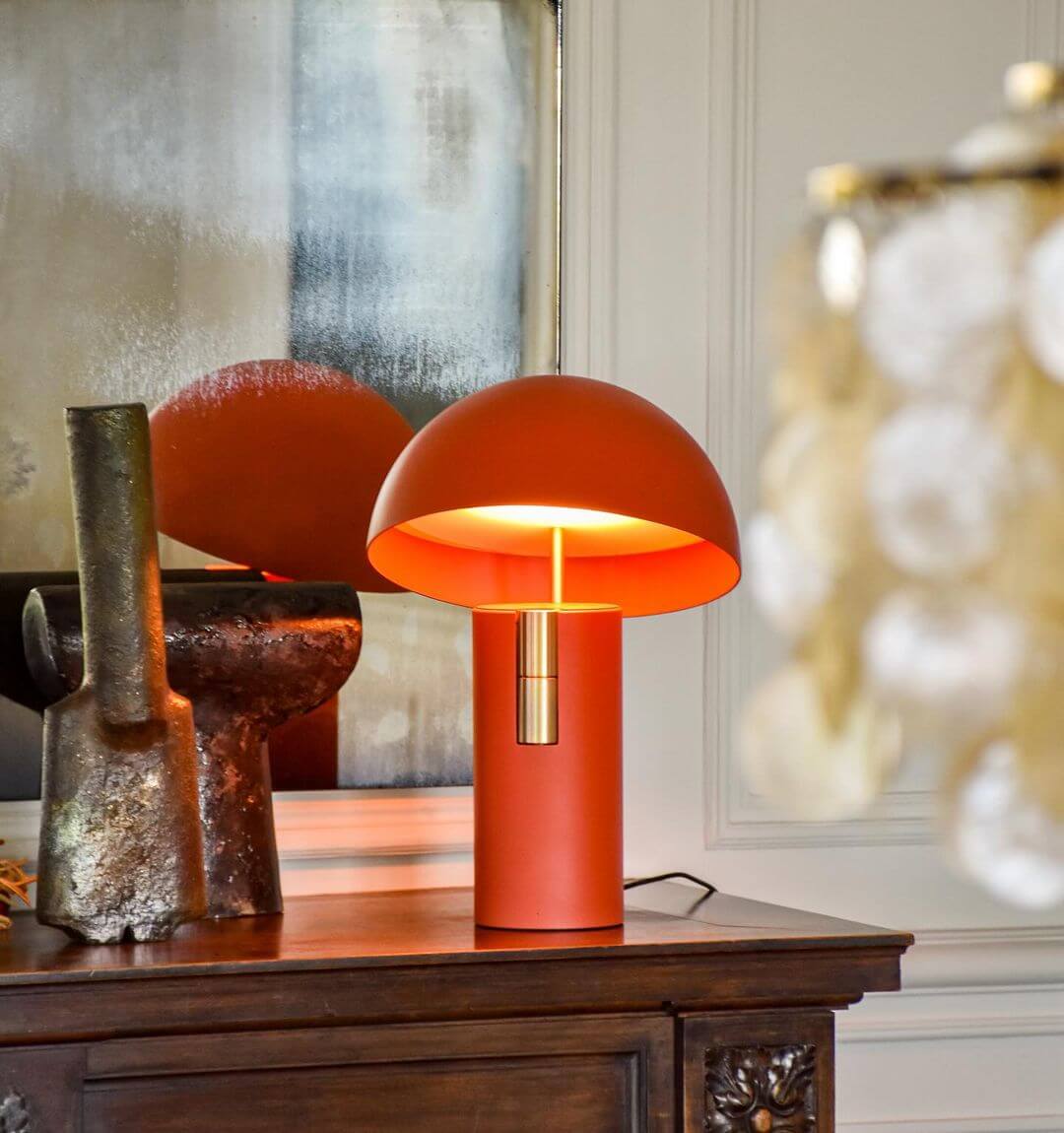 Contemporary Spinning LED Desk Lamp