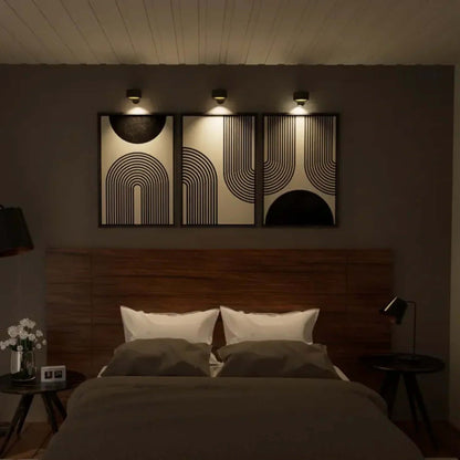 Wireless LED Light with Adjustable Rotation