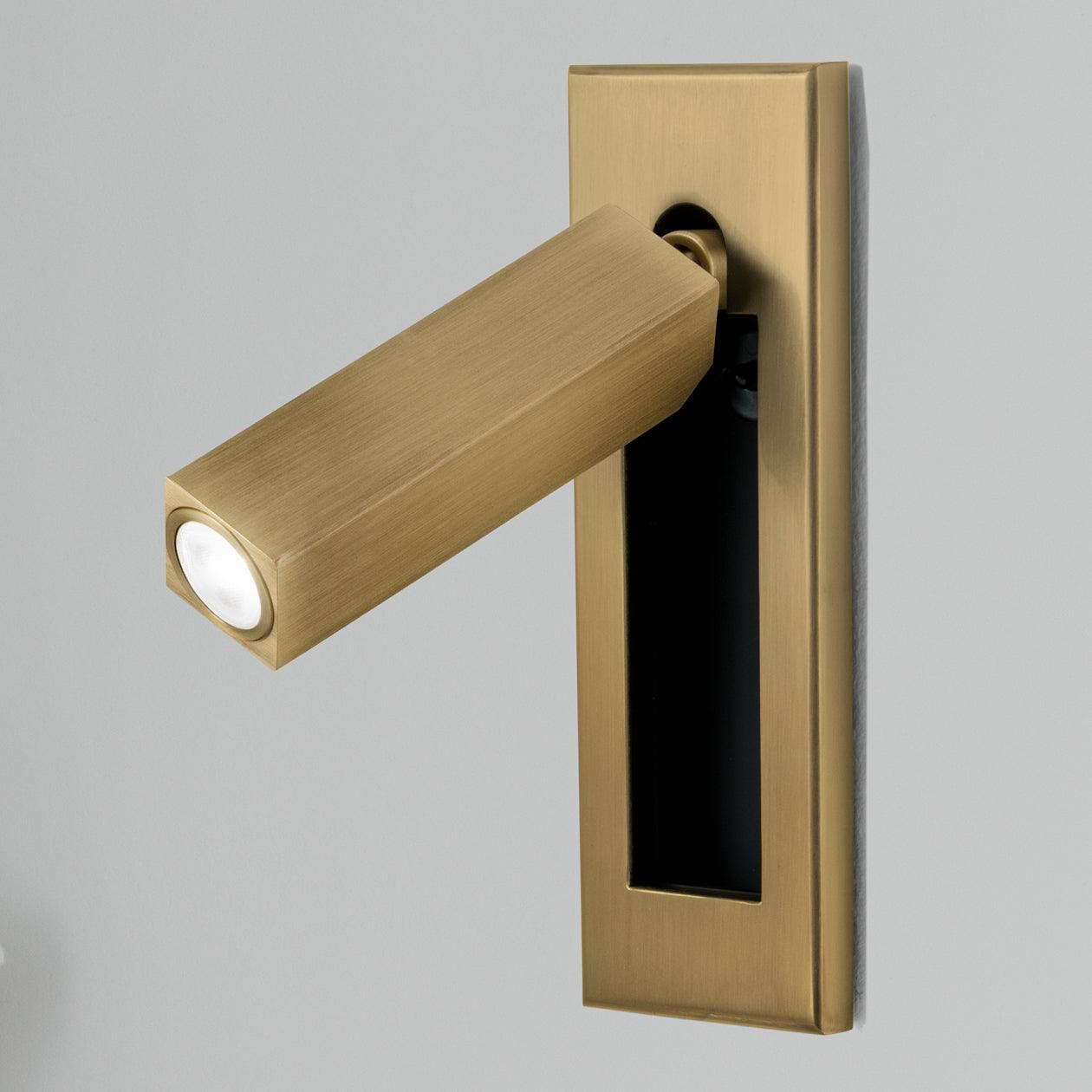 Contemporary Recessed Bedroom Wall Lamp