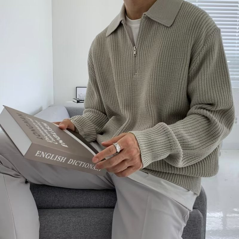 Nathan Jake - Warm Cable Knit Sweater