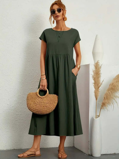 Women's Sunny Strapless Dress with Purse